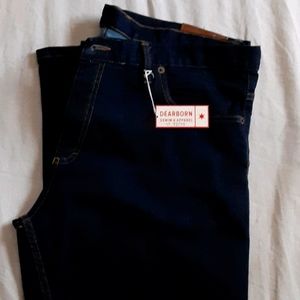 Tailored fit denim jeans